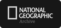 National Geographic Archive logo with a white rectangular frame and text on a black background.